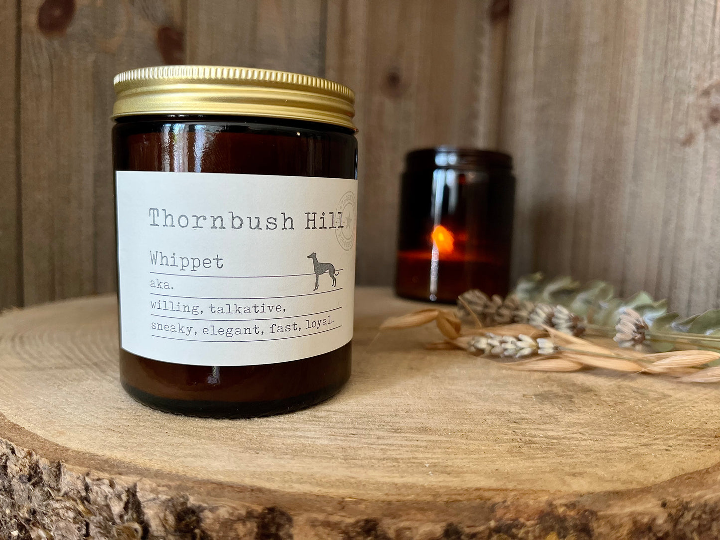 "Whippet" Soy Wax Candle