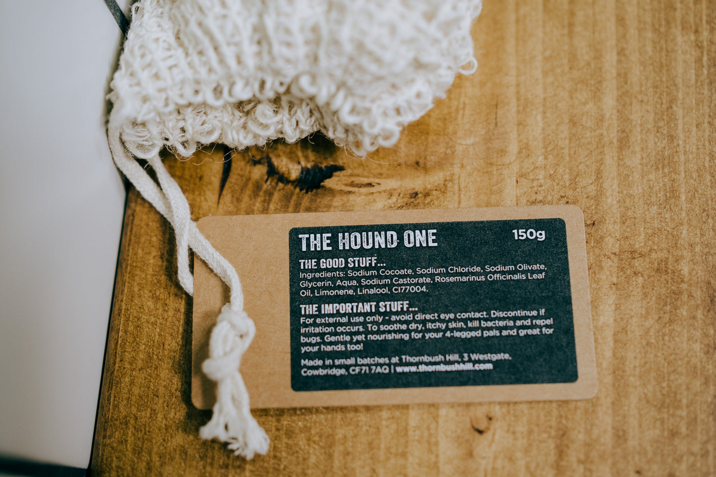 The Hound One Natural Soap Bar For Dogs